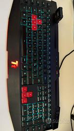 Mouse e tastiera USB per PC da gaming TT eSport