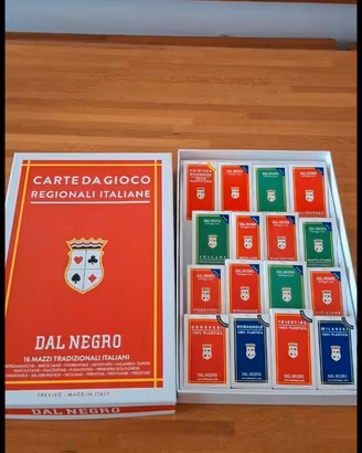 box set carte regionali Dal Negro  set completo