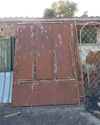 portone cancello ferro