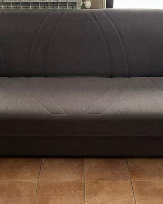 DIVANO LETTO CON CONTENITORE