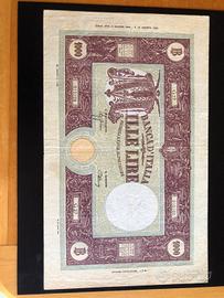 Lire 1.000 Grande 'M' - 06/03/1944