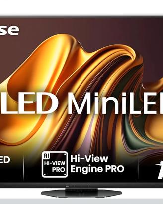 Hisense TV 65" Mini-LED 4K 65U8NQ, 
