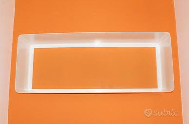 Mensola o libreria bianca in ferro 130x50x30