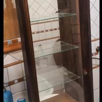 Vetrinetta in legno anticato 