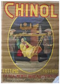 Manifesto d'epoca CHINOL 1934