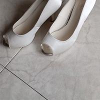 Scarpa Menbur bianco perla tg. 36