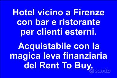 Hotel con ristorante e bar vicino a Firenze