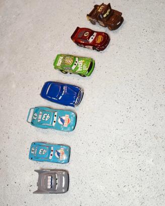 Lotto 7 macchinine Disney Pixar Cars