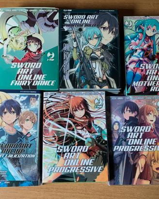sword art online manga completa