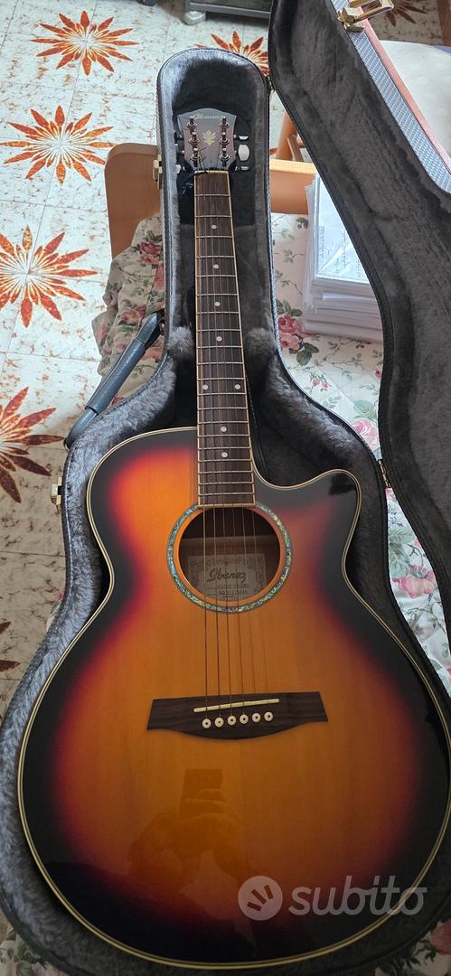 chitarra eletrroacustica Ibanez AEG10-VS + CUSTODI