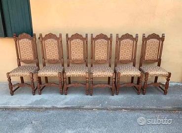 Sedie da antiquariato