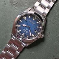 seiko alpinist blue 