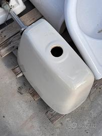 Cassetta alta wc champagne