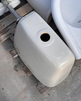 Cassetta alta wc champagne