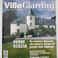 Riviste di architettura "VilleGiardini"