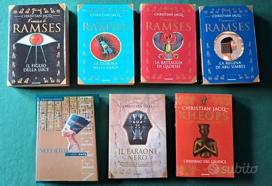 7 LIBRI DI Christian Jacq – Ramses e Nefertiti