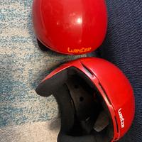 Caschi sci bimbo misura 52/55 cm e occhiali sci