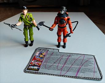 2 Action Figure G.I. Joe 1985 Hasbro Originali