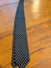 Vintage cravatta seta 