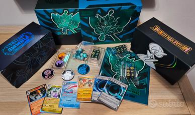 Lotto Accessori e Carte Pokémon - Etb/Deck box