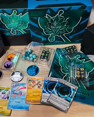 Lotto Accessori e Carte Pokémon - Etb/Deck box