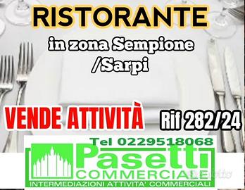 RISTORANTE in zona Sempione/Sarpi