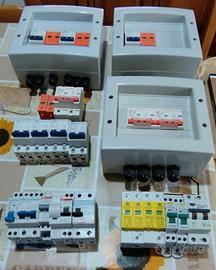 Quadri elettrici e per fotovoltaico e capicorda 