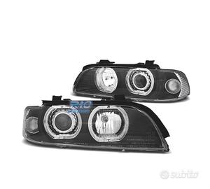 FARI BMW E39 95-03 ANGEL EYES LED CCFL FONDO NERO