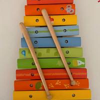 Xilofono in legno, giocattolo per bambini