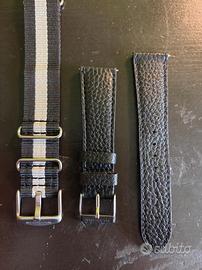 CINTURINO PELLE NUOVO, MAI INDOSSATO 22mm GLYCINE