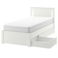 letto songesand Ikea con cassetti