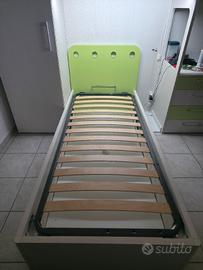 Letto singolo contenitore "Mistral" 