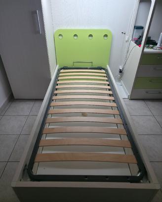 Letto singolo contenitore "Mistral" 