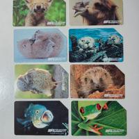 Schede telefoniche Animali