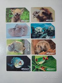 Schede telefoniche Animali