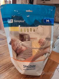 maschera cpap oronasale F&P mis. M nuova 