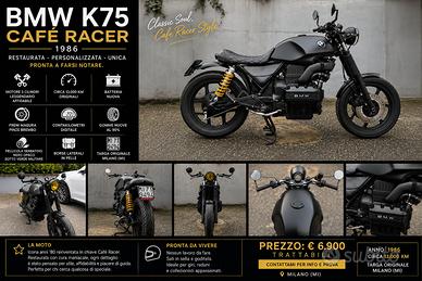 BMW K75 Café Racer - 1986 - Restauro Completo -
