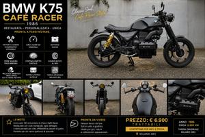 BMW K75 Café Racer - 1986 - Restauro Completo -