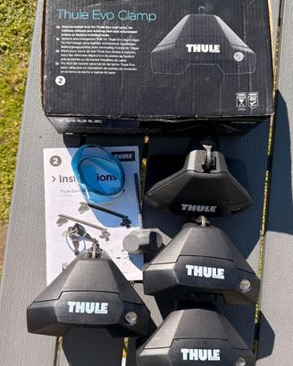 Piedi Thule Evo Clamp 710500 per barre portatutto