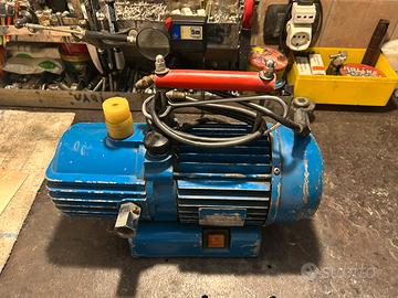 Pompa per vuoto e umidità