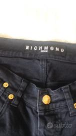 jeans donna Richmond neri usati tg 40