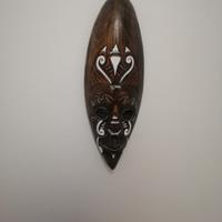 Maschera Indonesiana in legno 