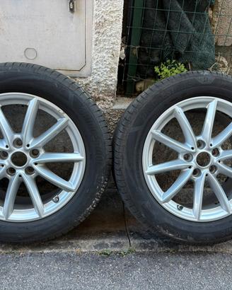 Ruote complete BMW x1  225/55/17