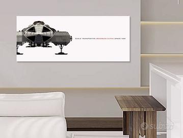 STAMPA DI ARREDO - “Spazio 1999 – Eagle Front”