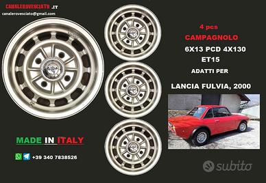 Cerchi campagnolo 6x13 Fulvia Hf 1600 Fanalone
