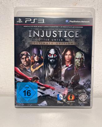 Injustice Ultimate Edition PlayStation 3 PAL TED