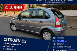 Citroen C3 1.1 benzina 61cv anno 09