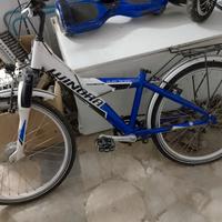  quattro biciclette più due hoverboard