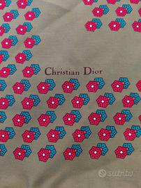 Dior Foulard twill di seta pezzo d archivio