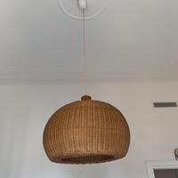 Lampada rattan
